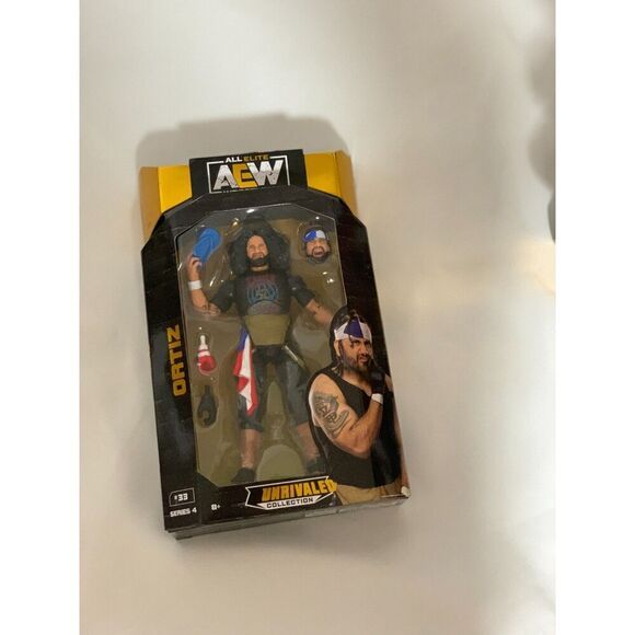 AEW Unrivaled Collection Series 4 ORTIZ #33 Wrestling Action Figure, TOYS FIGURE - Picture 1 of 7